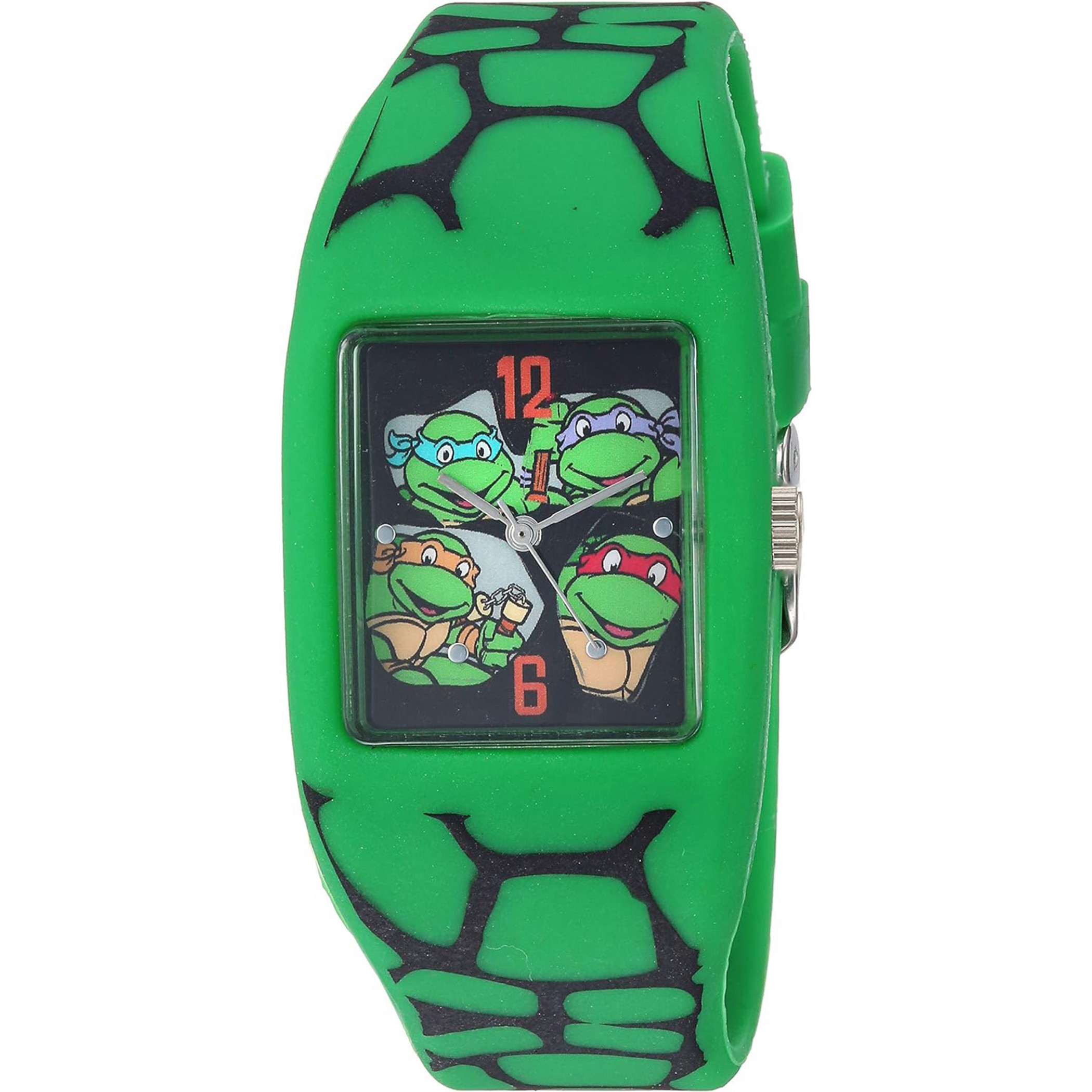 Teenage Mutant Ninja Turtles Shell Pattern Kid's Watch, Green