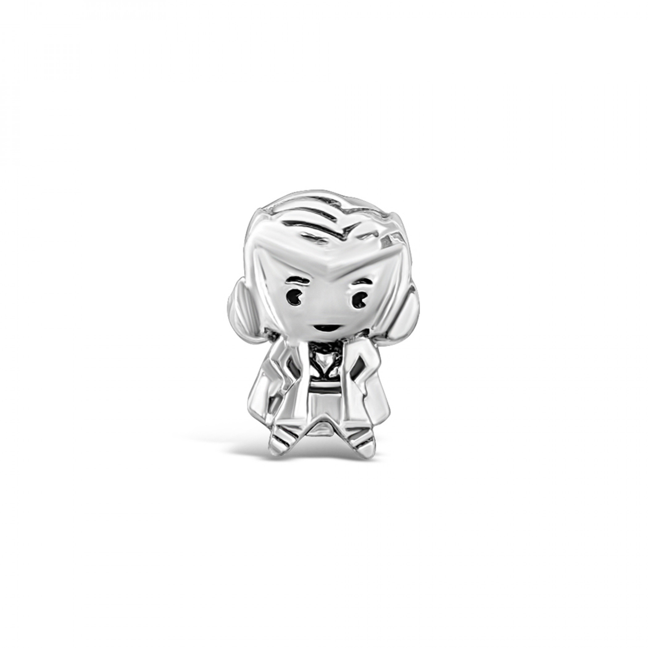 Wanda Scarlet Witch Pendant Bead, Silver