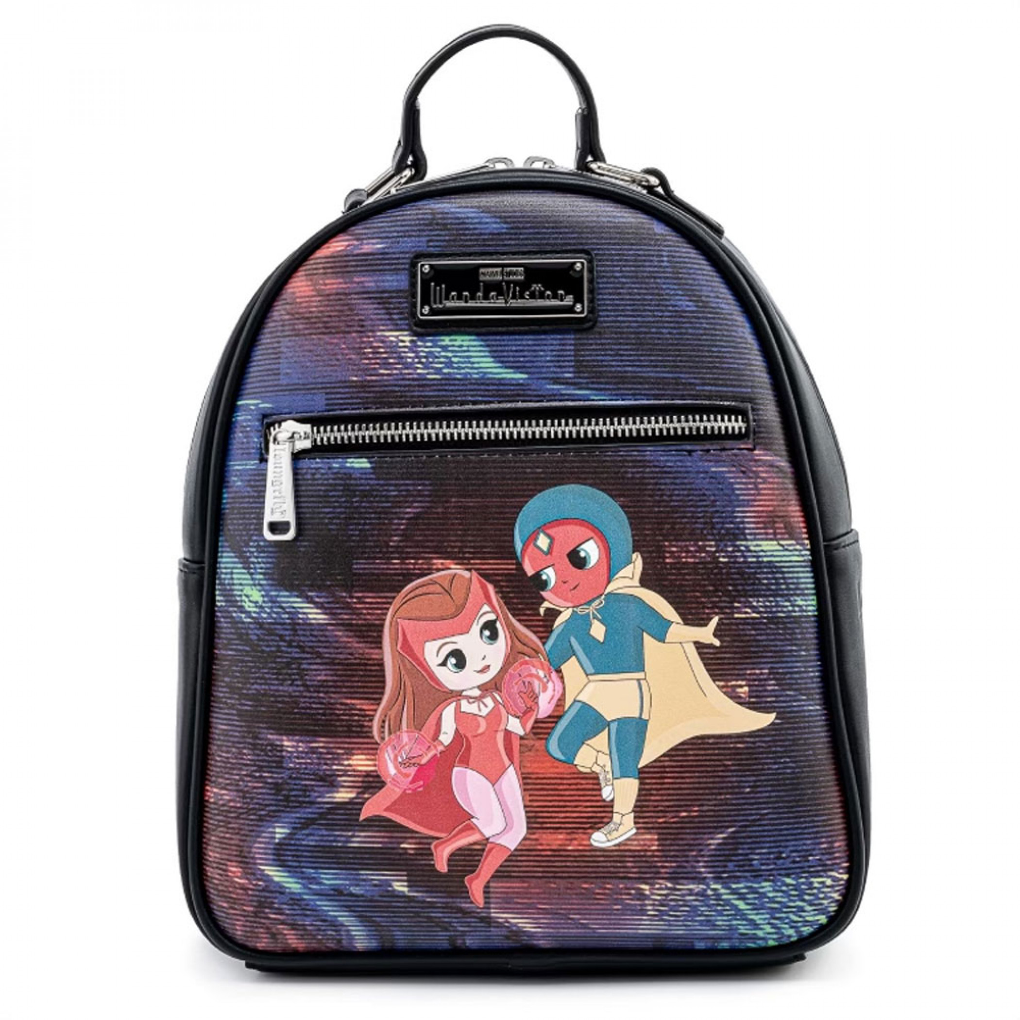 Marvel WandaVision Chibi Mini Backpack by Loungefly, Multi-Color
