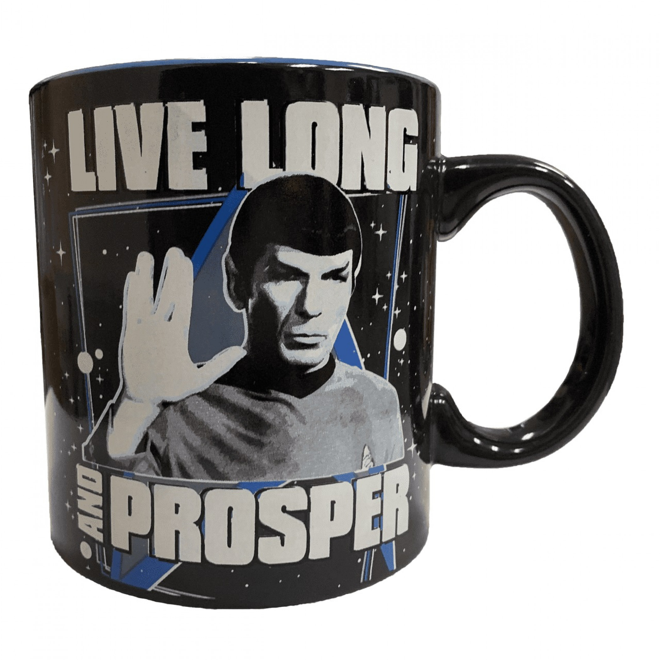 Star Trek Live Long and Prosper 20 Ounce Mug, Blue