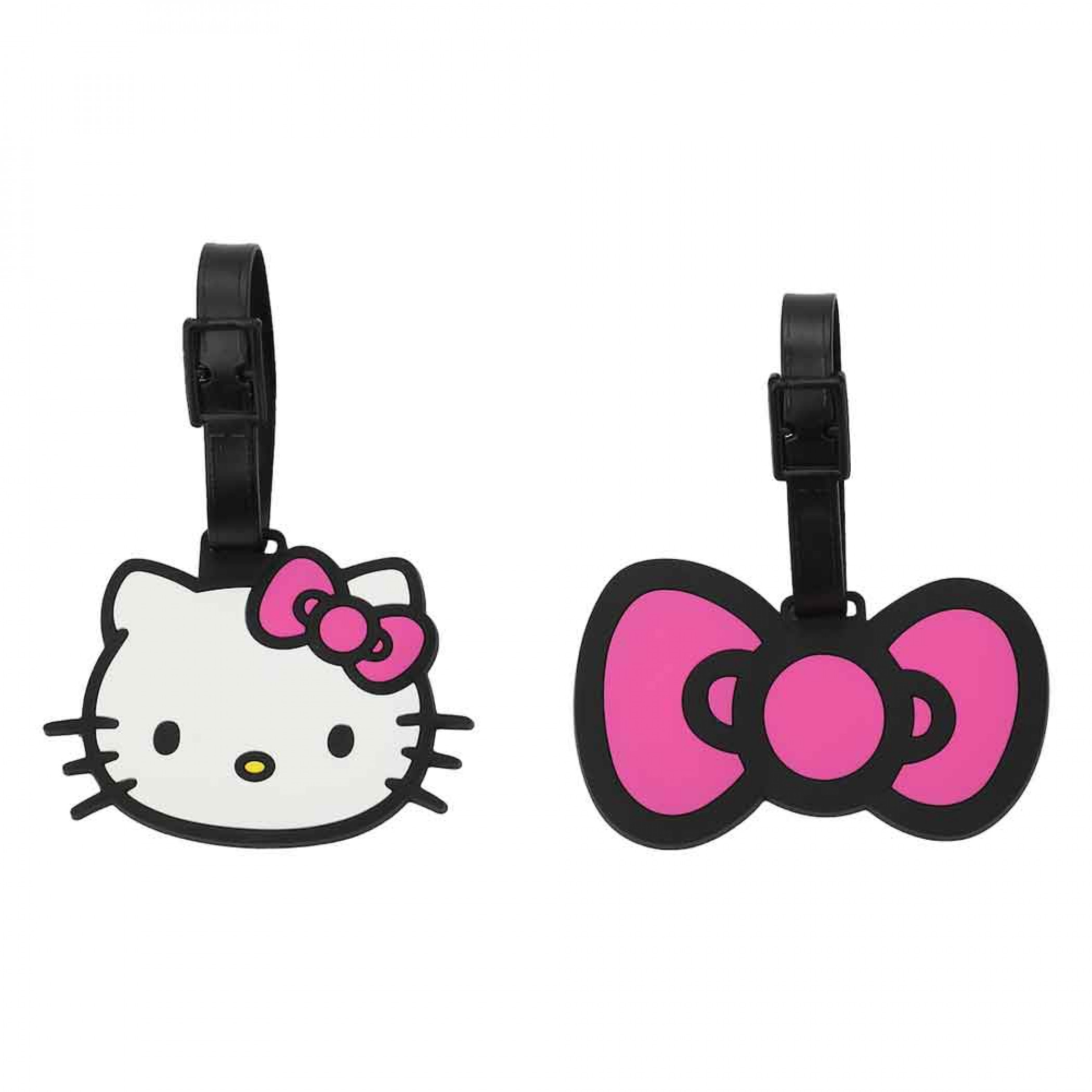Hello Kitty Luggage Tags 2-Pack, Multi-Color