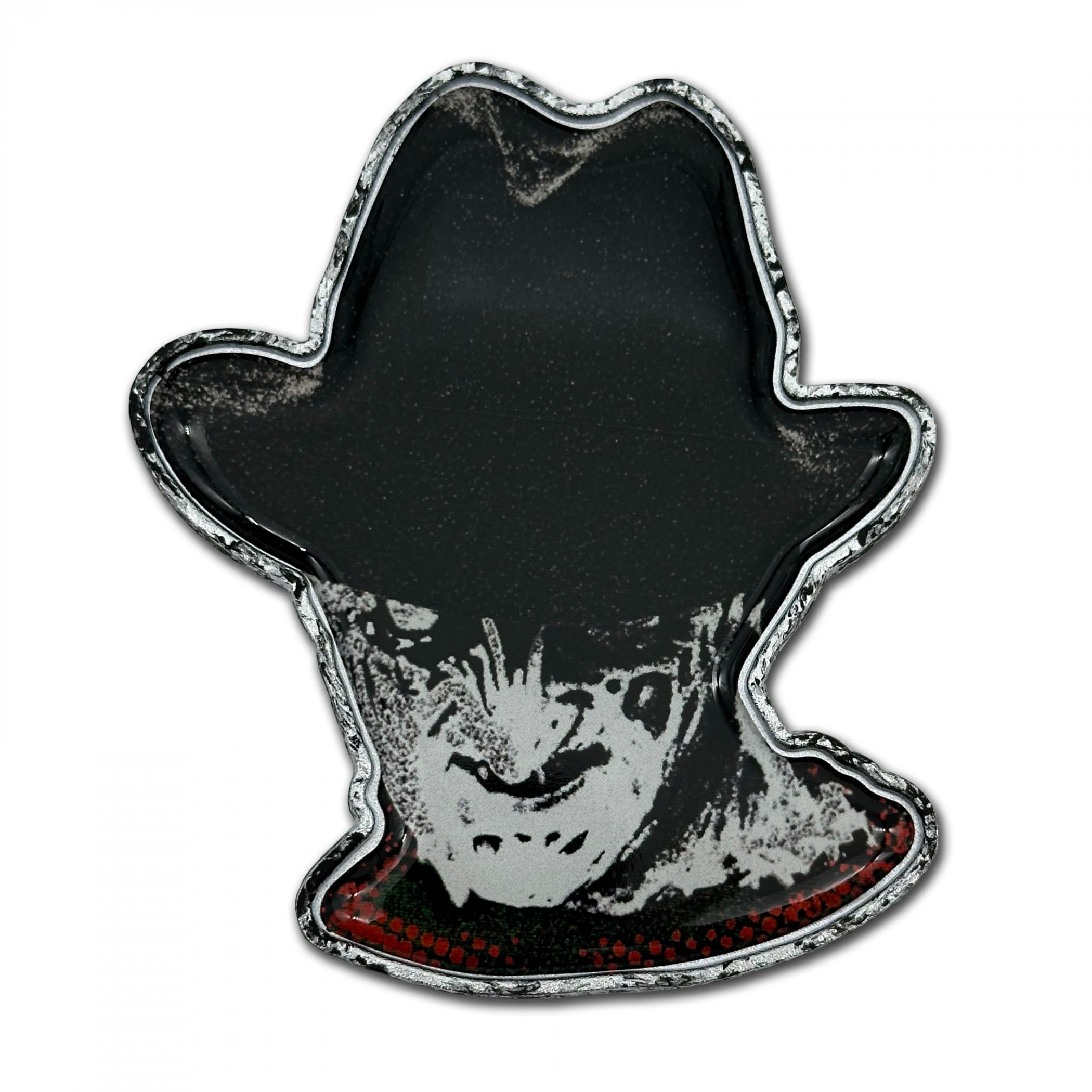 Freddy Krueger Nightmare on Elm Street Metal Car Emblem, Multi-Color