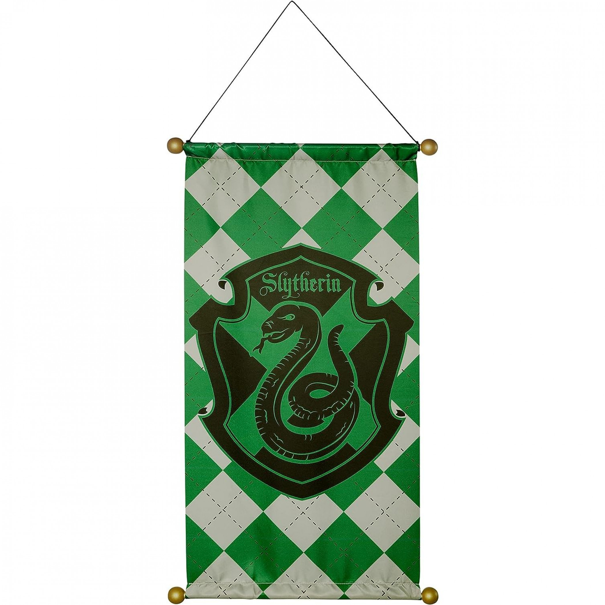 Harry Potter Slytherin House Banner, Green