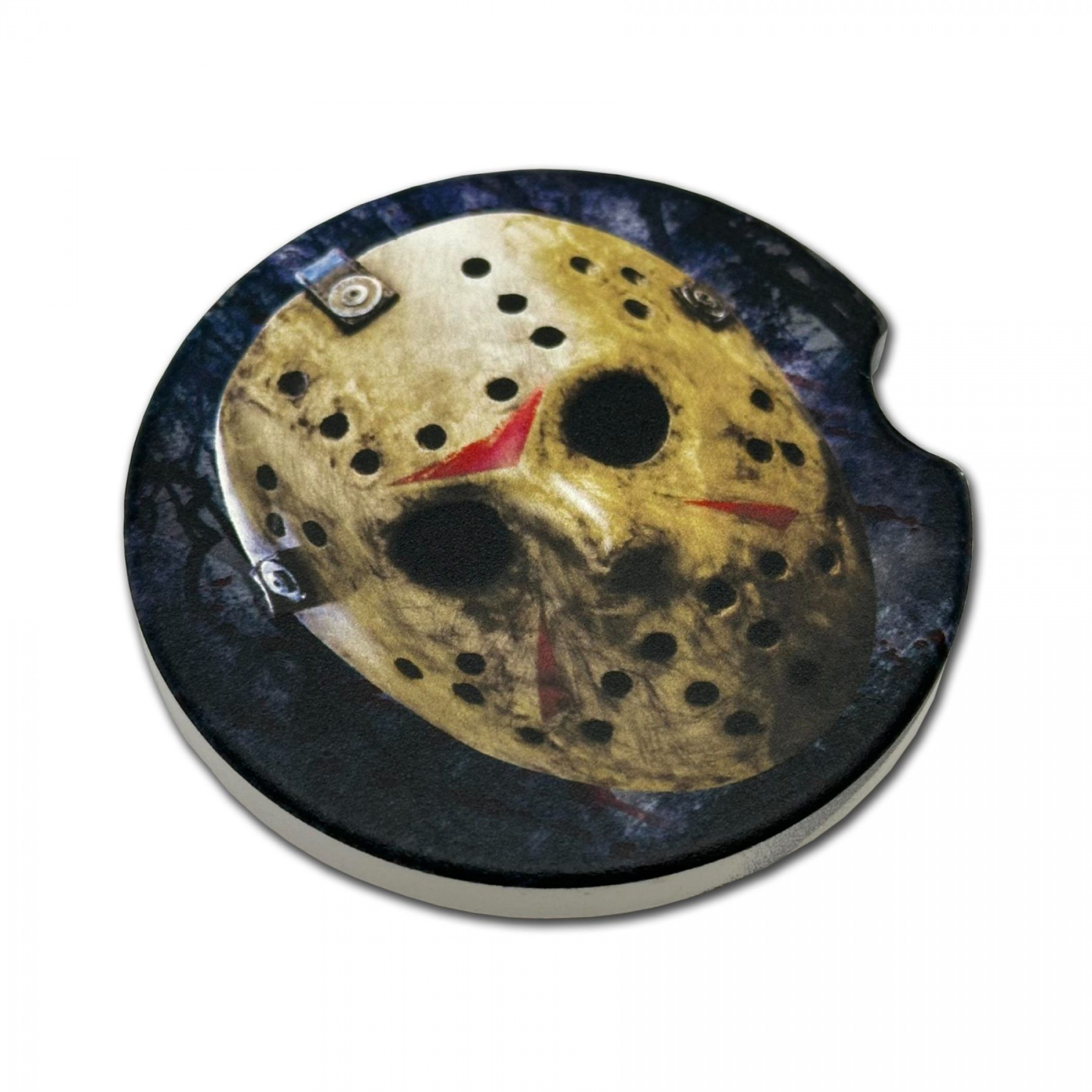Jason Friday The 13th Absorbent Car Coasters 2-Pack, Multi-Color
