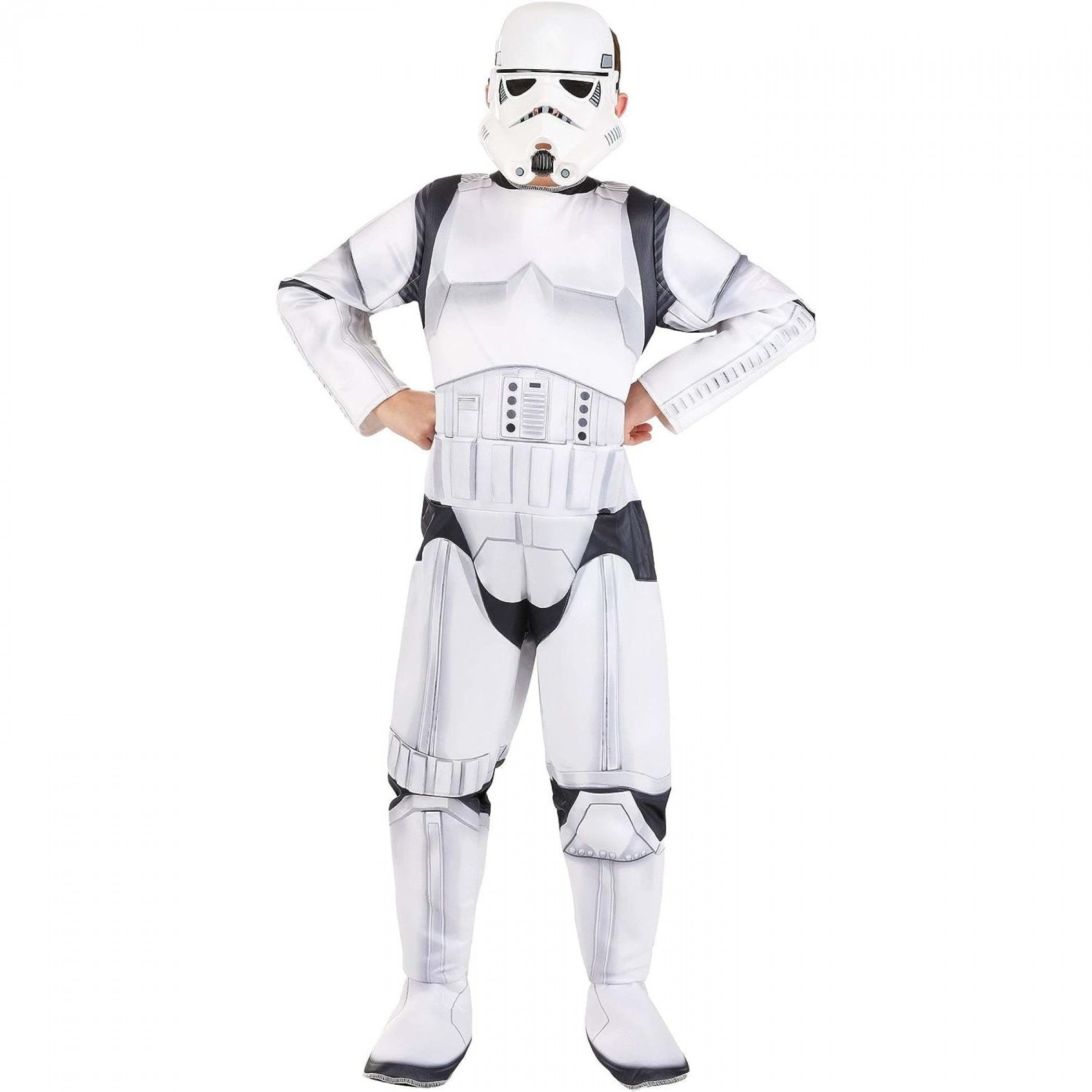 Star Wars Stormtrooper Foam Padded Boy's Costume, White