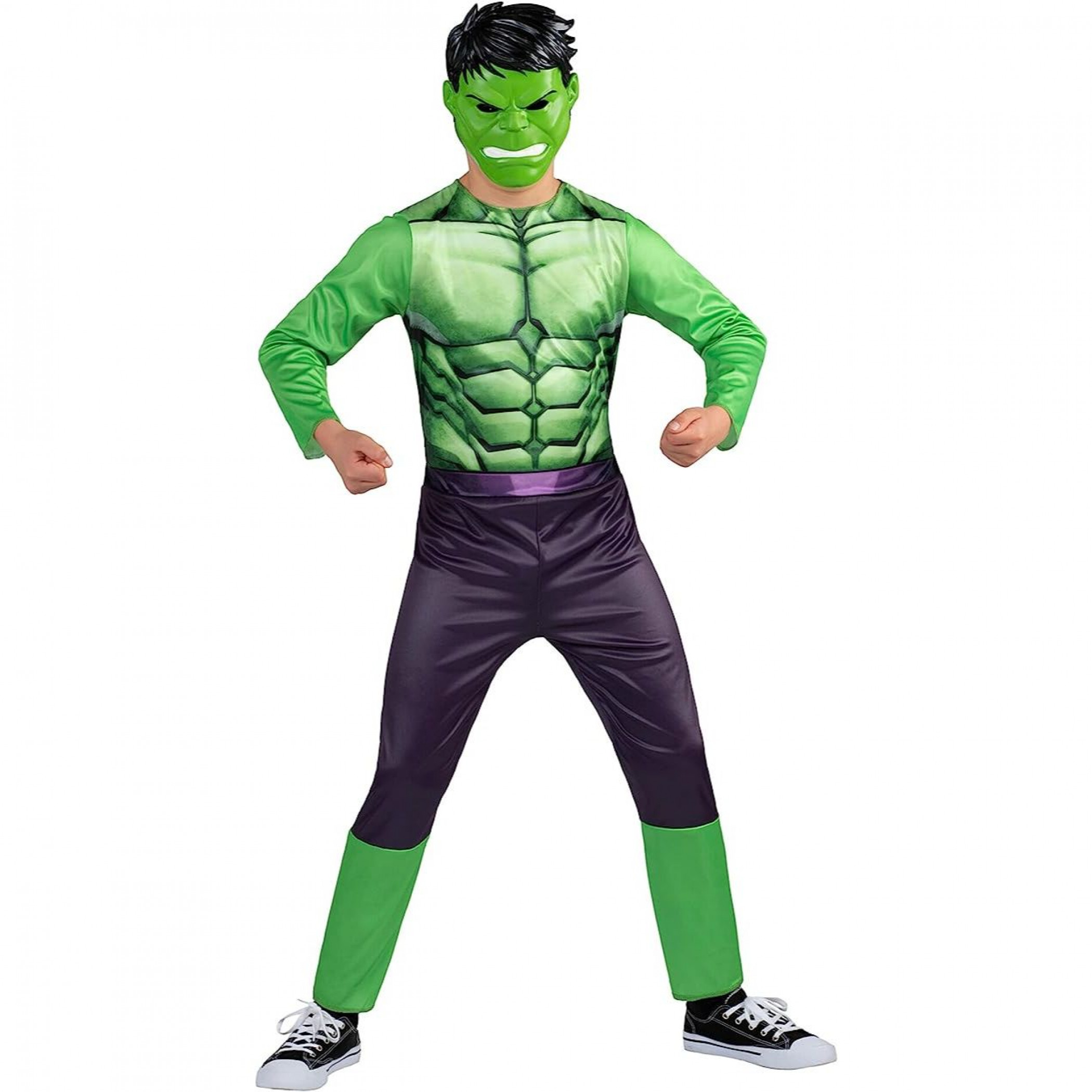 The Incredible Hulk Bruce Banner Boy's Halloween Costume, Green