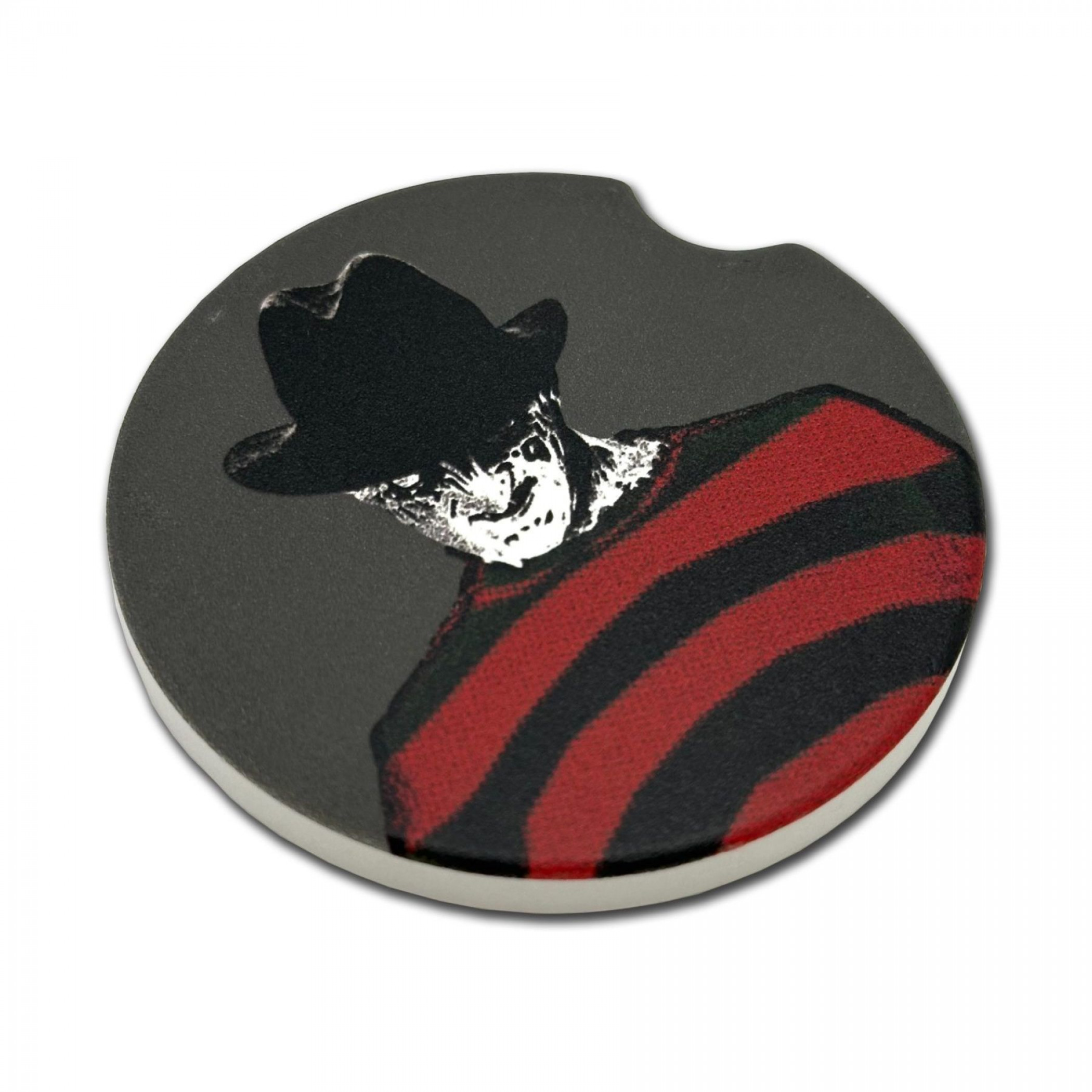 Freddy Krueger Nightmare on Elm  Absorbent Car Coasters 2-Pack, Multi-Color