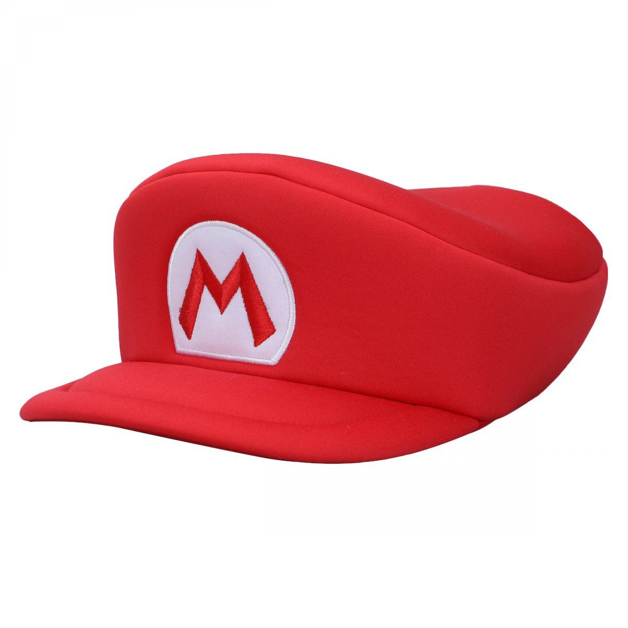 Super Mario Bros. Mario Embroidered Cosplay Hat, Red