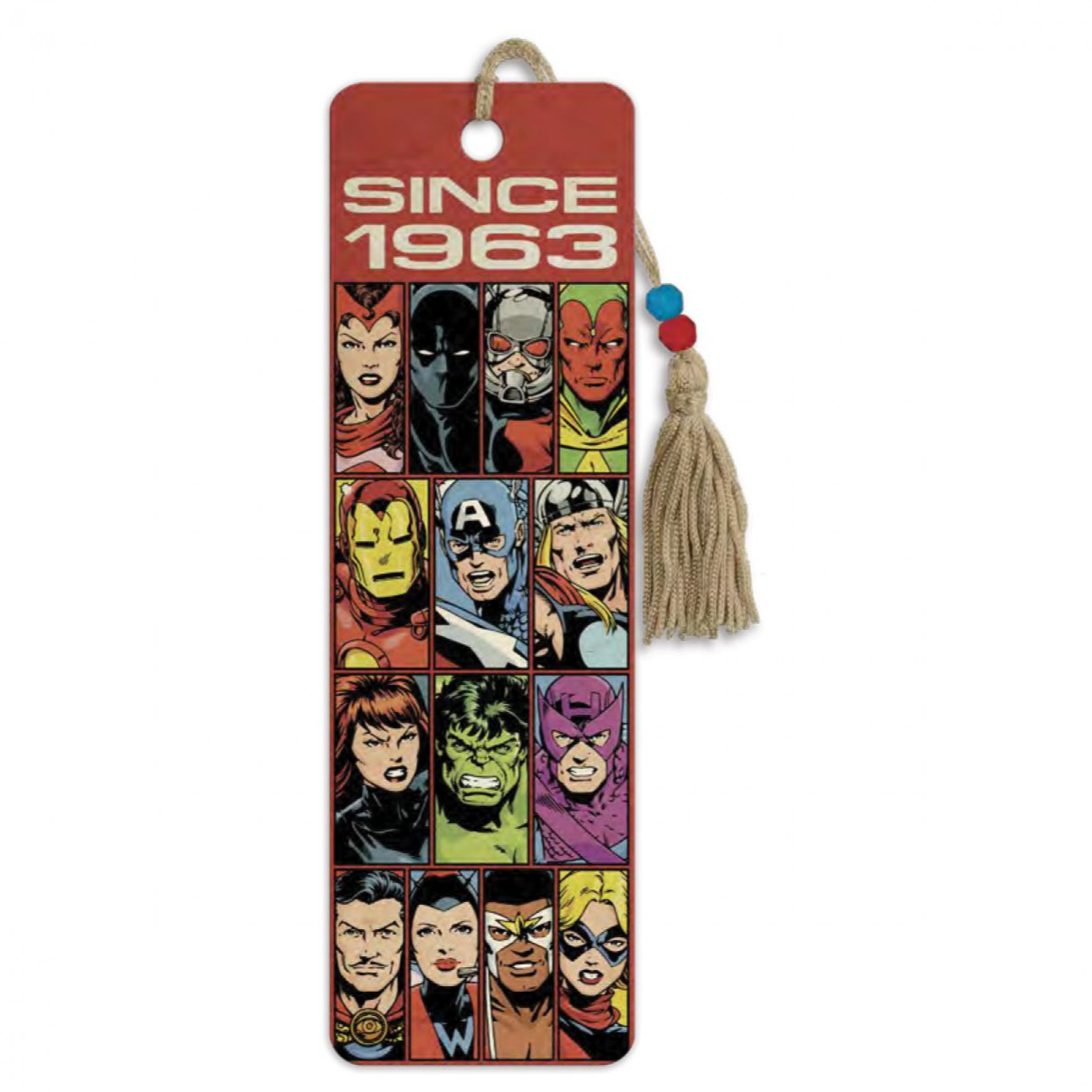 Avengers 60th Anniversary Since 1963 Premier Bookmark, Multi-Color