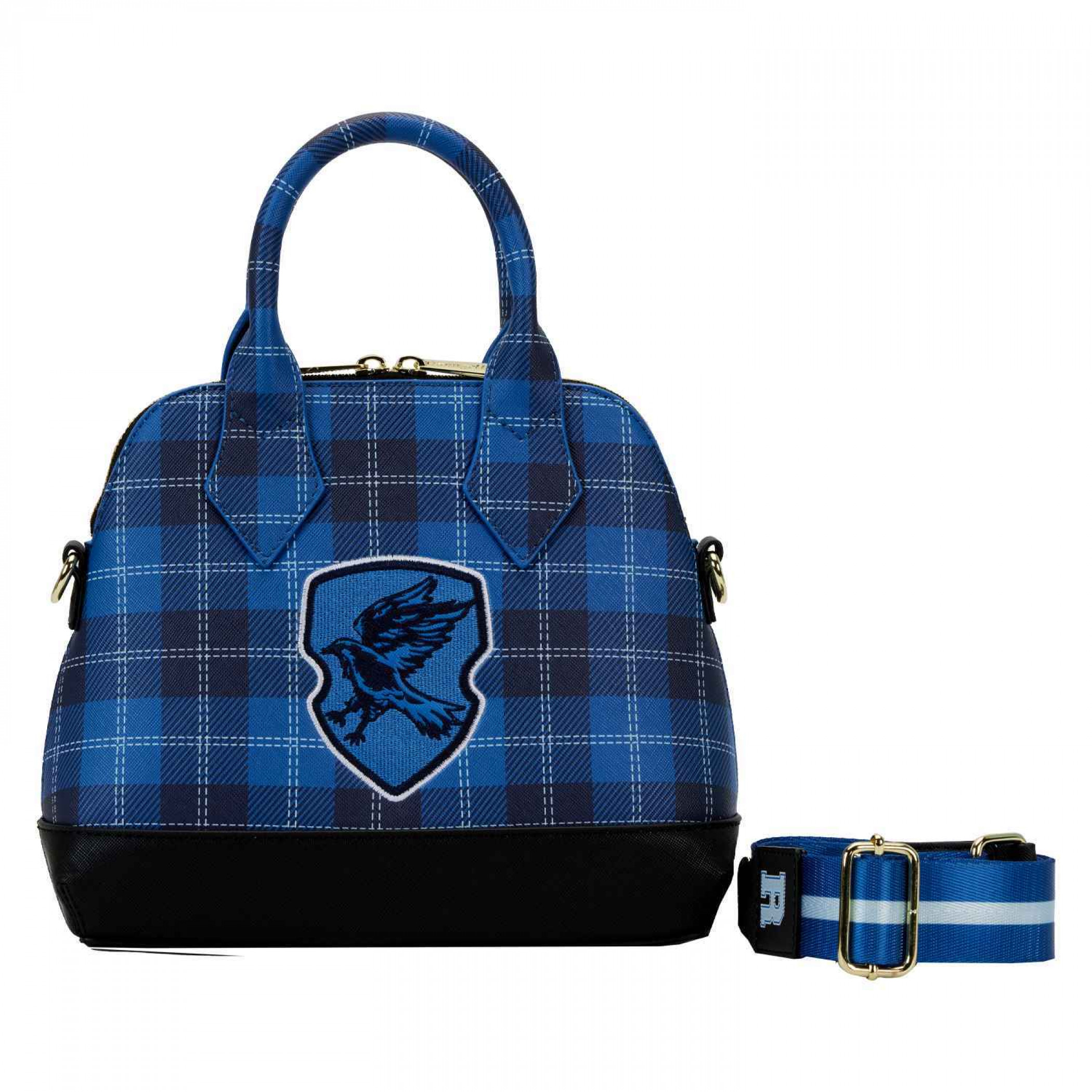 Harry Potter Ravenclaw Varsity Crossbody Bag by Loungefly, Blue