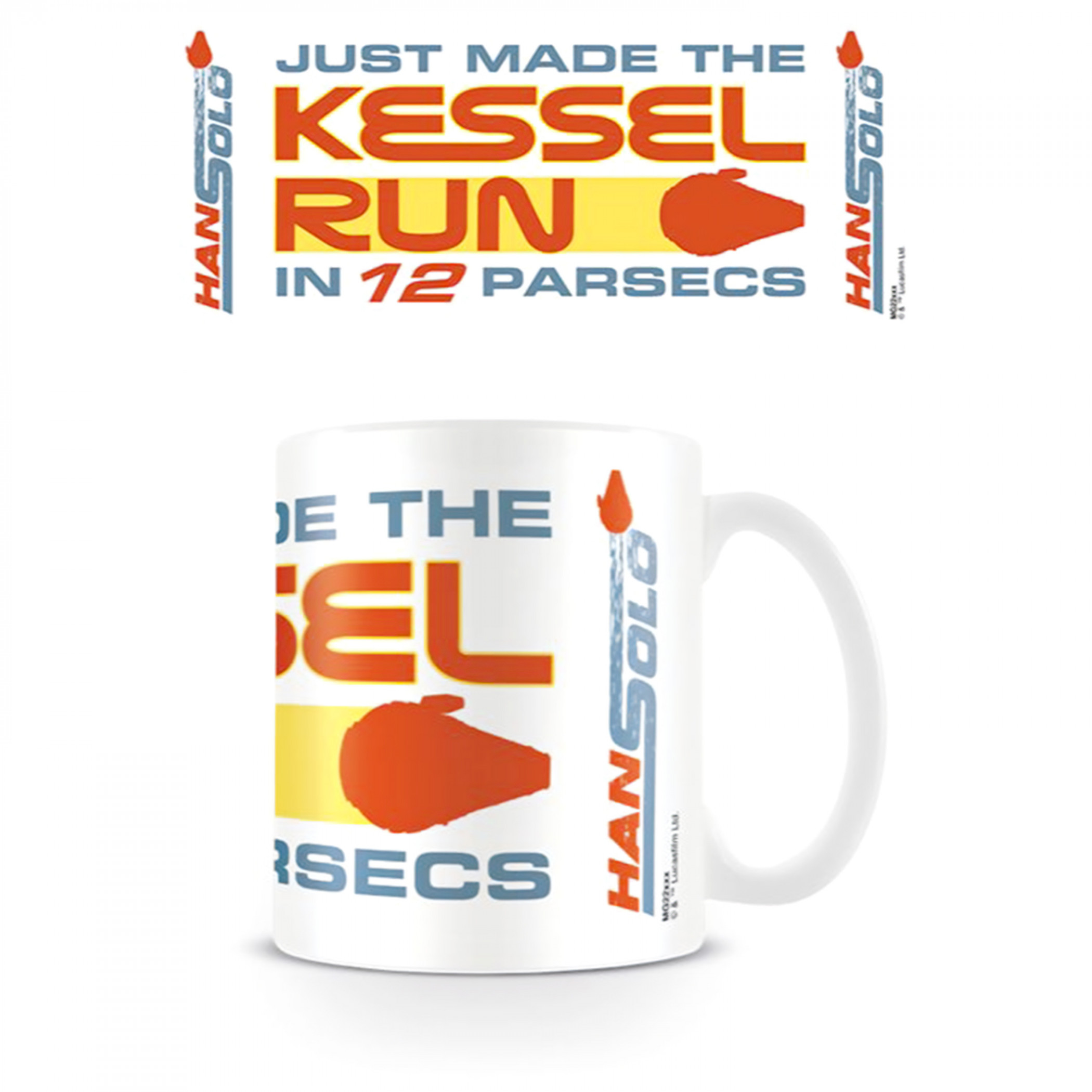 Star Wars Kessel Run 11 oz. Ceramic Mug, White