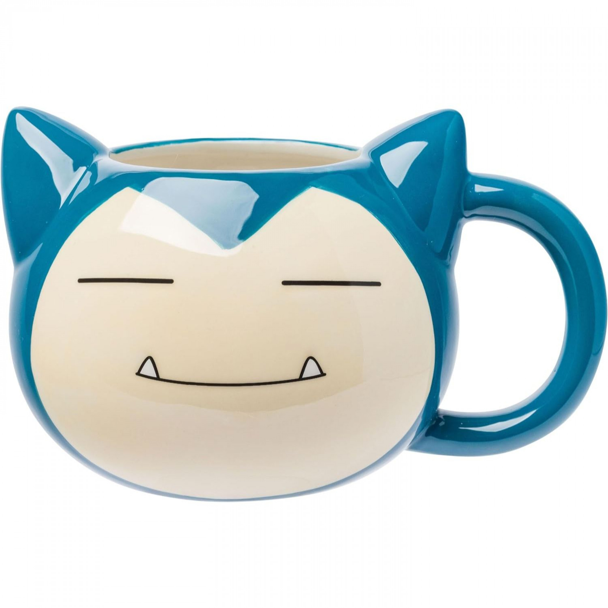 Pokemon Snorlax Shaped 20 oz Ceramic Mug, Multi-Color