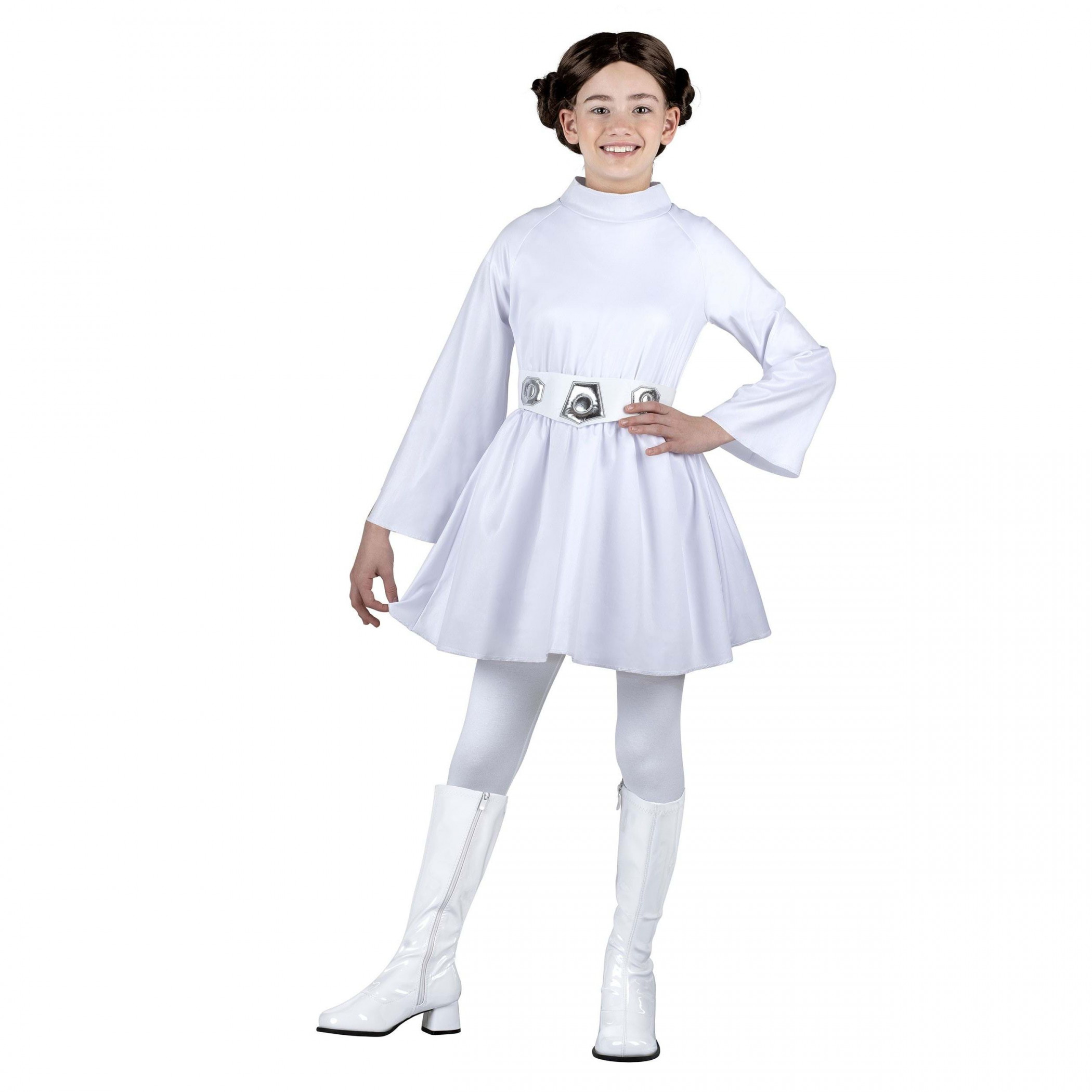 Star Wars Princess Leia Deluxe Girl's Costume, White