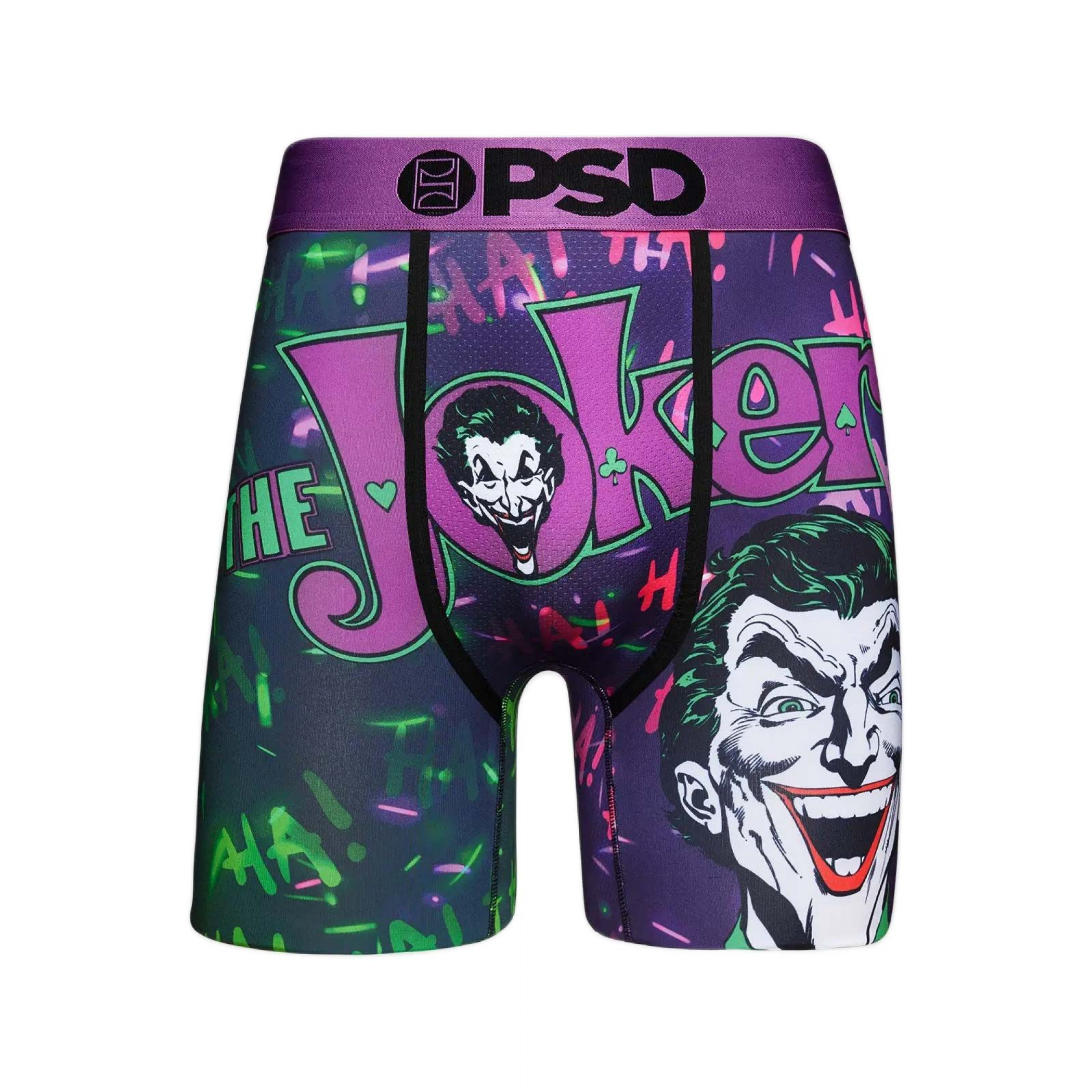 The Joker Maniacal Laugh PSD Boxer Briefs, Multi-Color