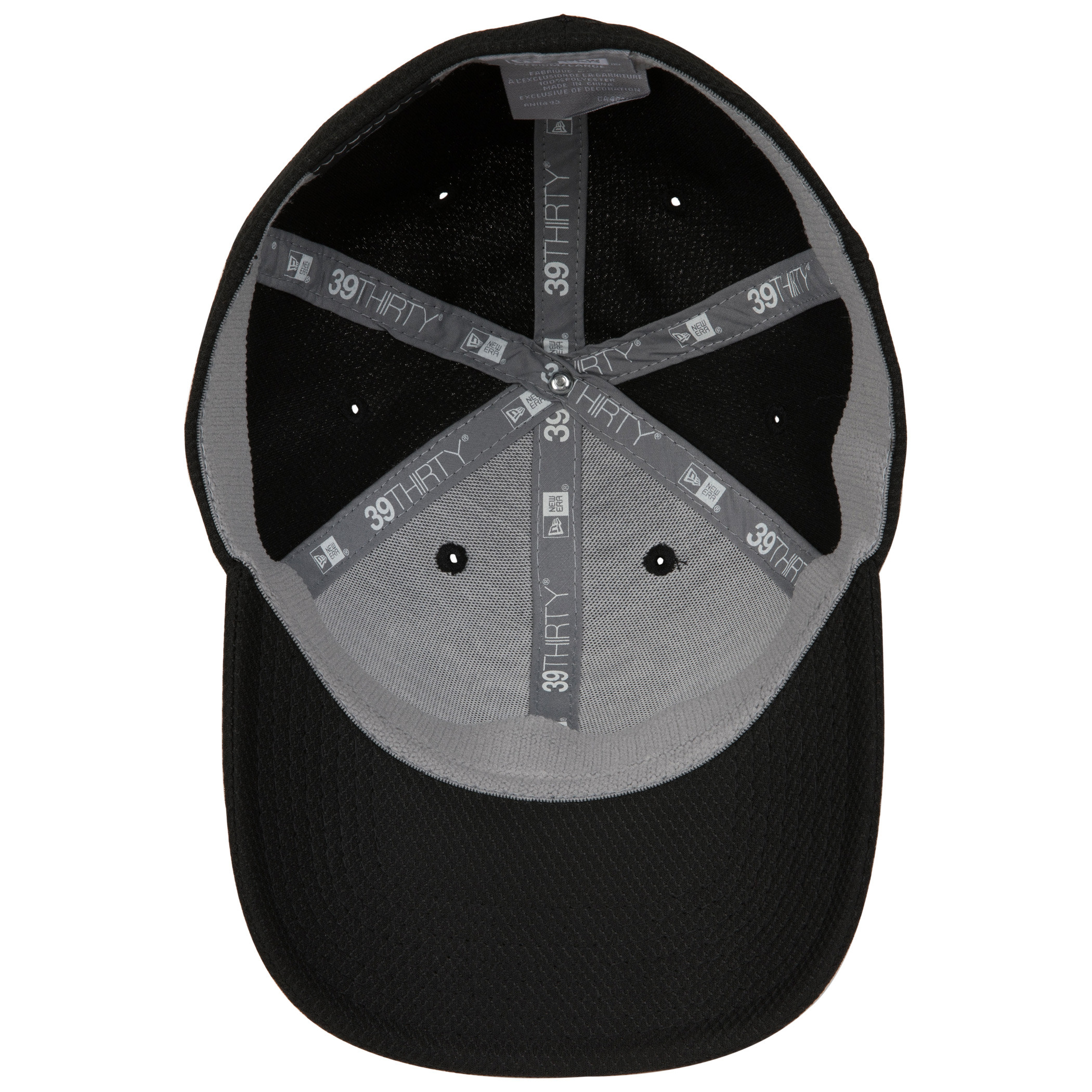Cappello aderente Superman Symbol nero su nero New Era 39Trenta nero - Foto 10 di 20