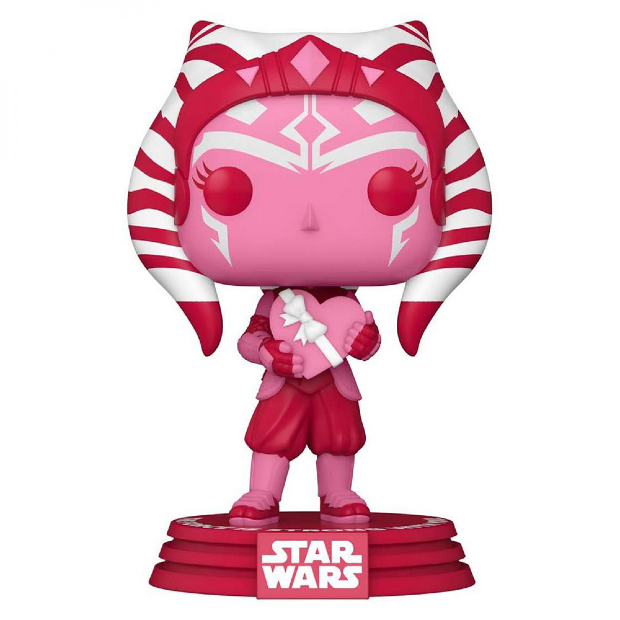 Star Wars Ahsoka Valentine's Themed Funko Pop! Vinyl Figure, Multi-Color