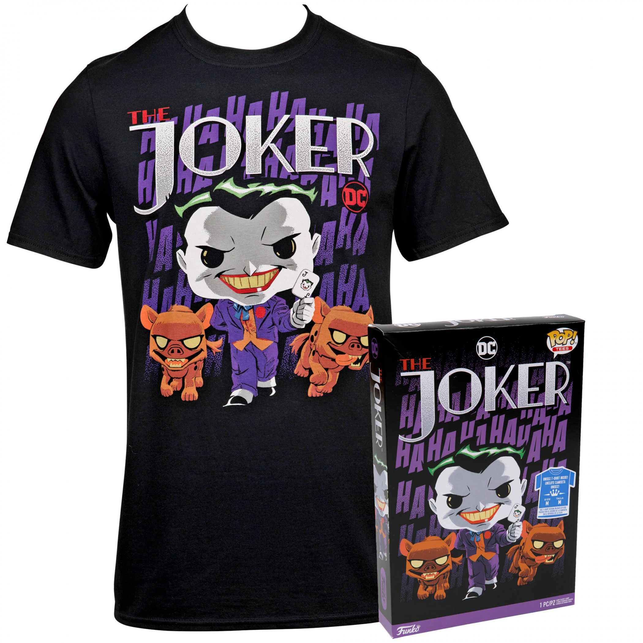 DC Comics The Joker Funko Pop! T-Shirt, Multi-Color