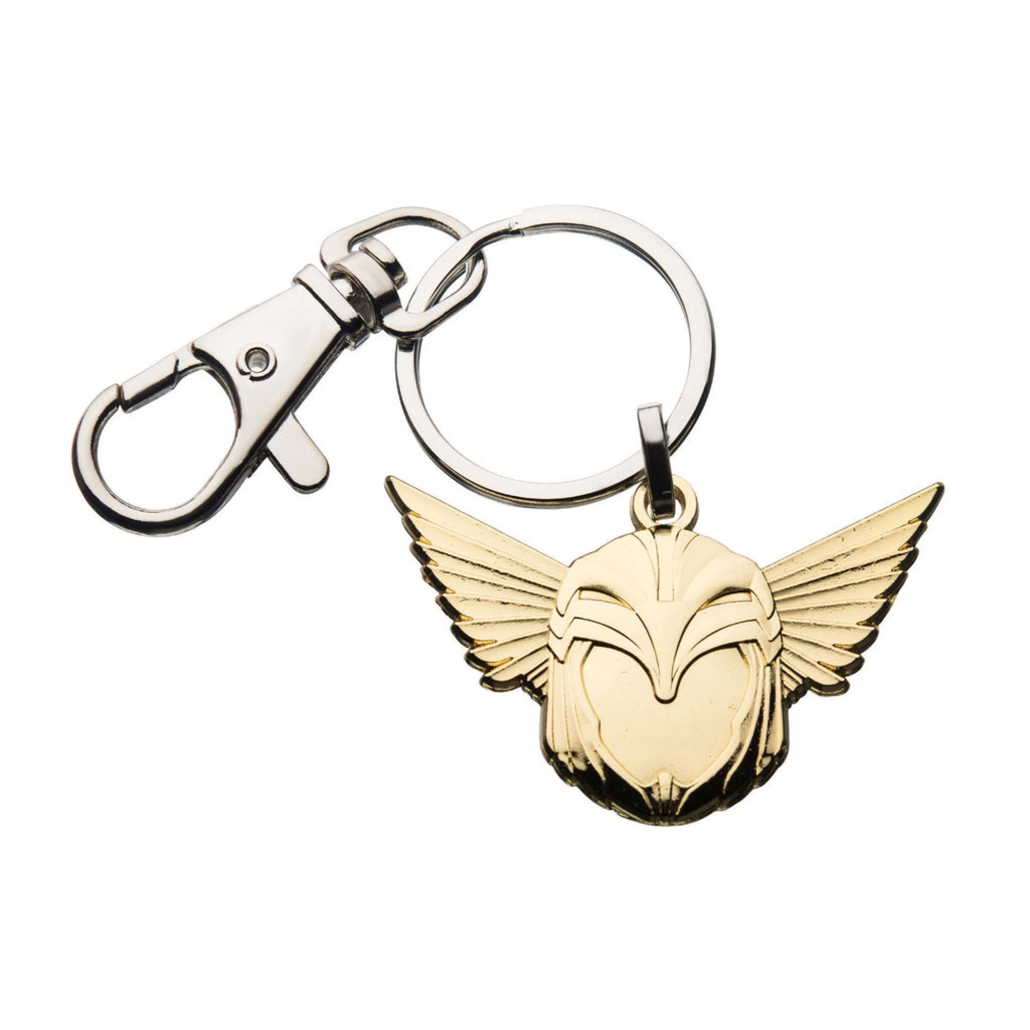 DC Comics Wonder Woman 1984 Helmet Keychain, Gold