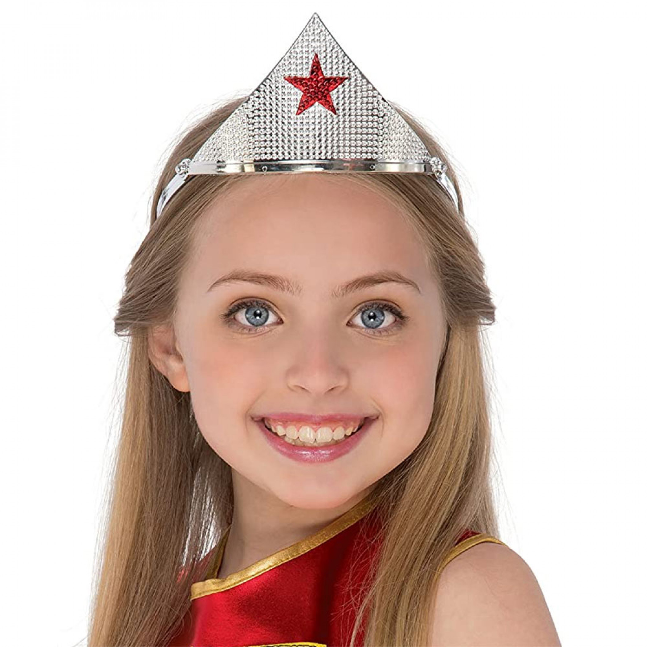 Wonder Woman Costume Tiara, Silver