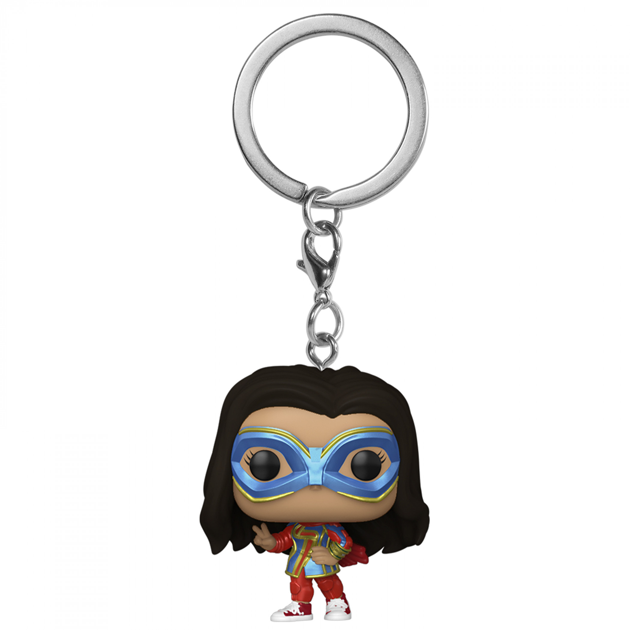 Marvel Studios Ms. Marvel Series 1 Funko Pop! Vinyl Keychain, Multi-Color