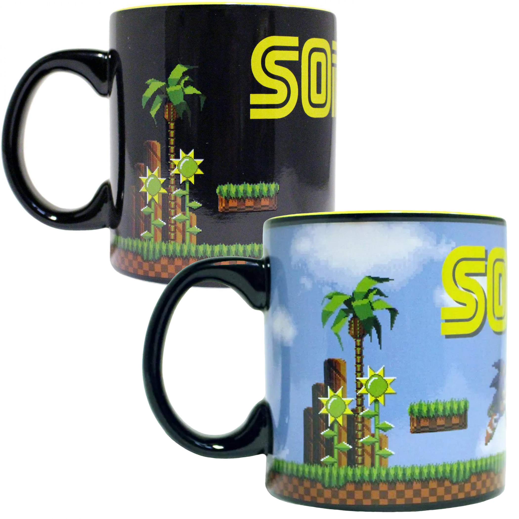 Sonic the Hedgehog Heat-Reveal 20 oz. Ceramic Mug, Multi-Color
