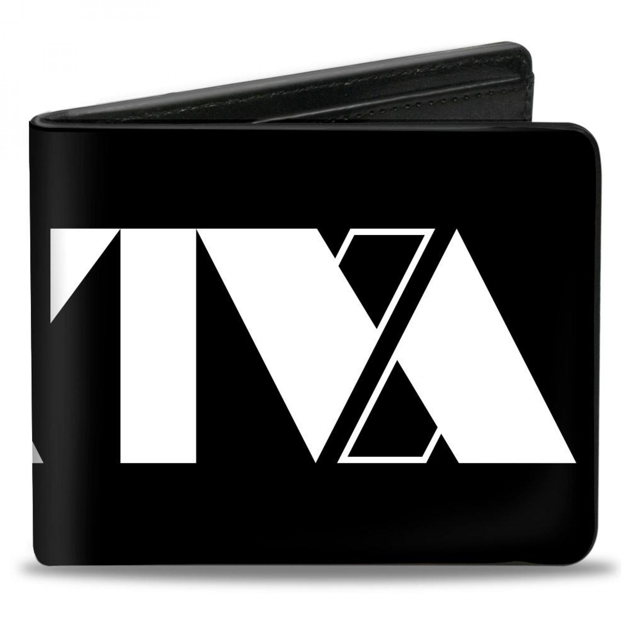 Marvel Studio Loki Series Time Variance Authority Logo Wallet, Black