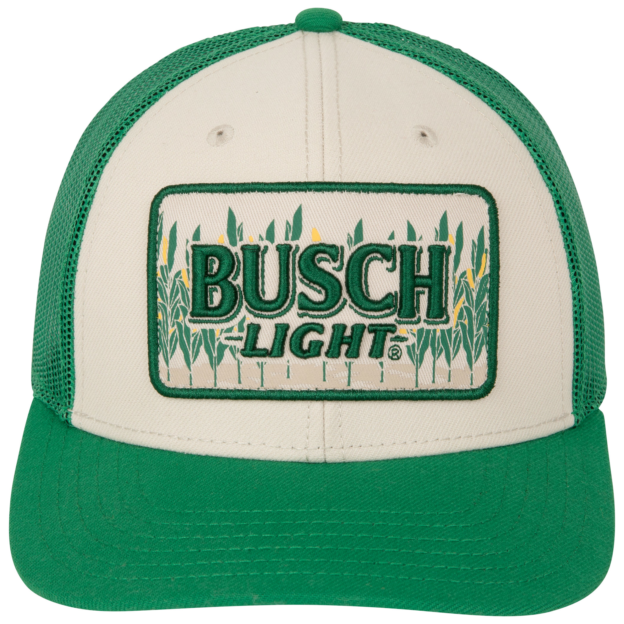 Busch Light Corn Stalks Adjustable Snapback Trucker Hat