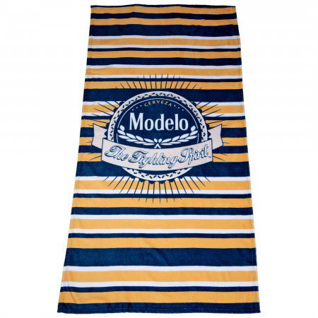 Modelo Especial Born with the Fighting Spirit 30'x60' Beach Towel