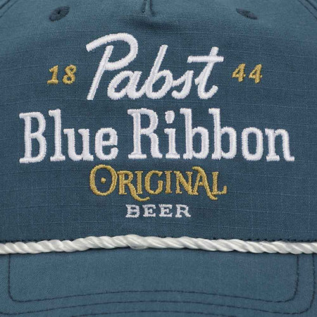 Pabst Blue Ribbon Vintage Ripstop Grandpa Hat