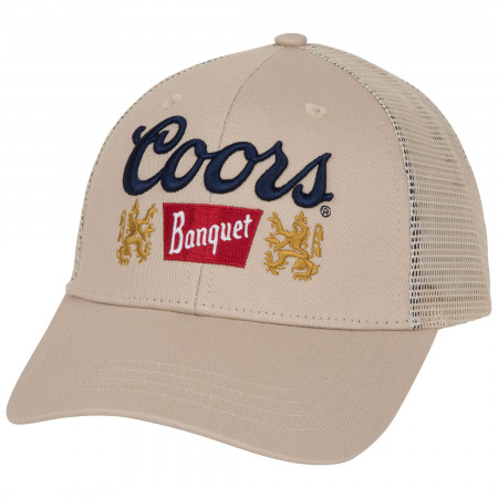 Coors Banquet Classic Logo Adjustable Trucker Hat
