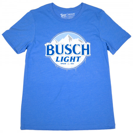 Busch Light Snow Day Logo T-Shirt