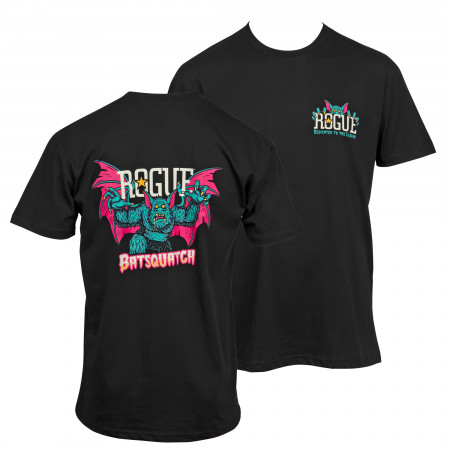 Rogue Ale Batsquatch Front and Back Print Pocket T-Shirt