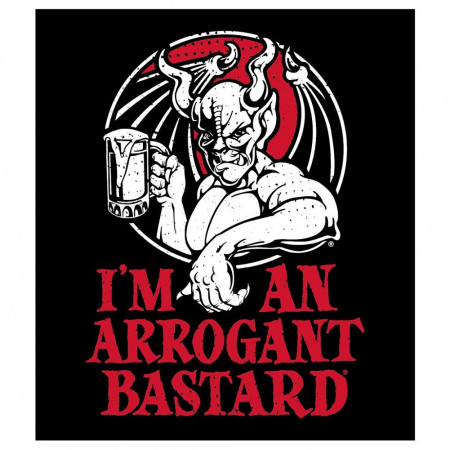 Arrogant Bastard I'm An Arrogant Bastard Sticker