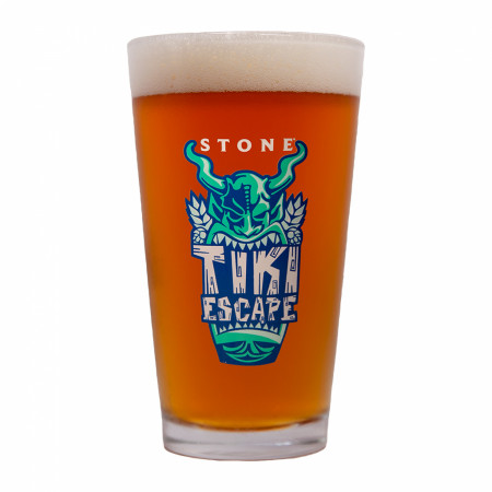 Stone Brewery Tiki Escape Pint Glass