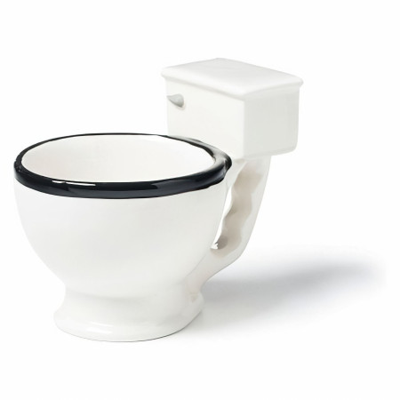 Toilet 12oz Ceramic Coffee Cup