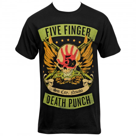 Five Finger Death Punch Locked and Loaded T-Shirt