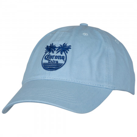 Corona Extra Palm Trees Logo Adjustable Dad Hat