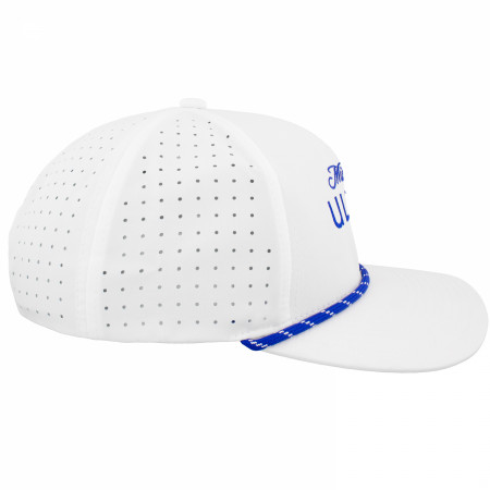 Michelob Ultra Logo White Colorway Rope Golf Club Hat