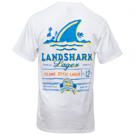 Landshark Premium Lager Front and Back Print T-Shirt