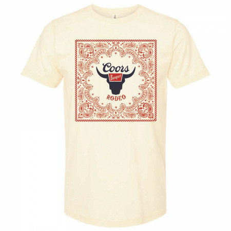 Coors Banquet Rodeo Paisley Beige Colorway T-Shirt