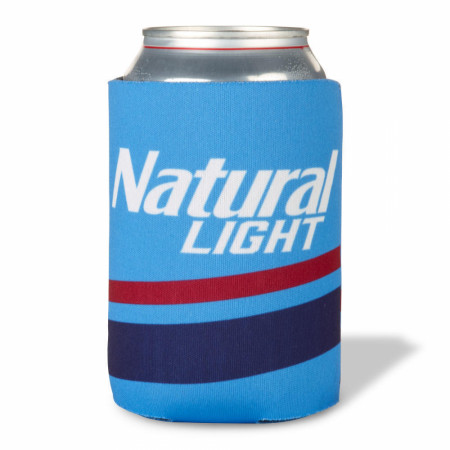 Natural Light Vintage Logo Design Can Cooler