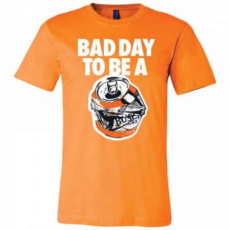 Busch Light Bad Day to Be a Can Orange Colorway T-Shirt