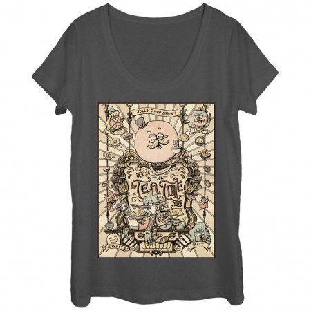 Regular Show Tea Time Gray T-Shirt