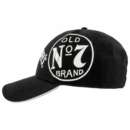 Jack Daniel's Old No. 7 Side Logo Adjustable Black Hat