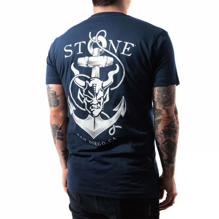 Stone Brewing Anchor Front and Back Print T-Shirt