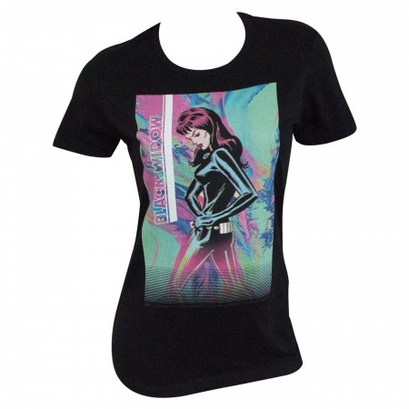 Black Widow Neon Women's T-shirt