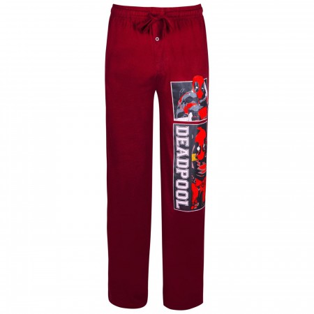 Deadpool Burgundy Sleep Pants