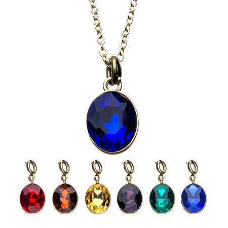 Infinity Gauntlet Interchangeable Pendant Necklace