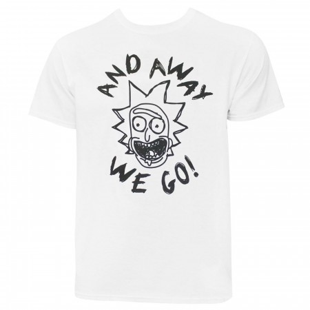 Rick and Morty And Away We Go Tshirt