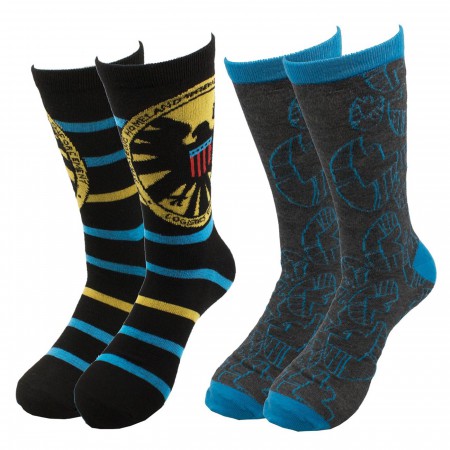 SHIELD 2-pack Crew Socks